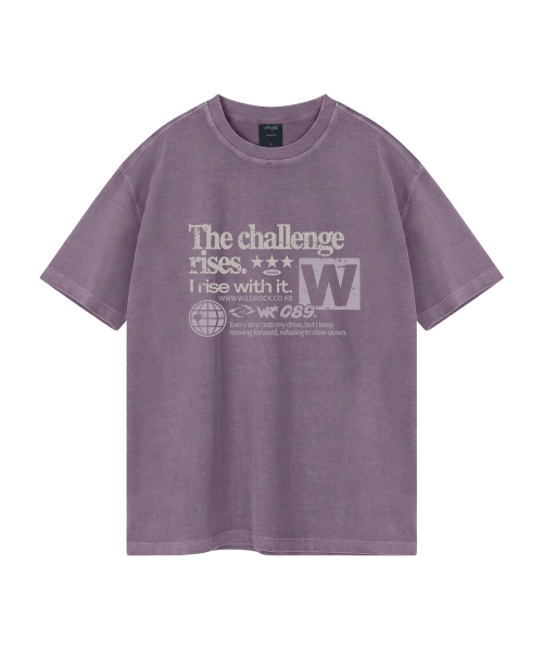WILDROCK(ワイルドロック)の「チャレンジピグメントオーバーサイズ半袖Tシャツ(クロップ含む)(Tシャツ/カットソー・レディース・チャコール/ブルー/ホワイト/ブラック/カーキ/ライトパープル/ベビーピンク/ライトグレー・SMALL/FREE/X-SMALL/LARGE/MEDIUM)」の13枚目の写真
