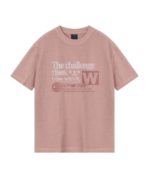 WILDROCK(ワイルドロック)の「チャレンジピグメントオーバーサイズ半袖Tシャツ(クロップ含む)(Tシャツ/カットソー・レディース・チャコール/ブルー/ホワイト/ブラック/カーキ/ライトパープル/ベビーピンク/ライトグレー・SMALL/FREE/X-SMALL/LARGE/MEDIUM)」の14枚目の写真
