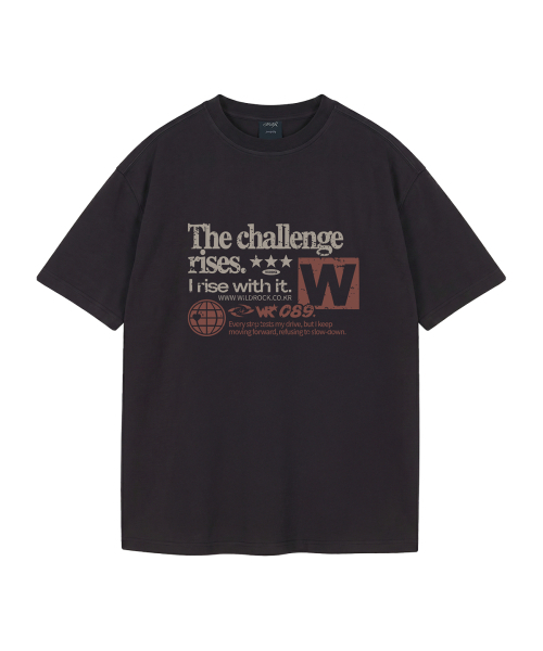 WILDROCK(ワイルドロック)の「チャレンジピグメントオーバーサイズ半袖Tシャツ(クロップ含む)(Tシャツ/カットソー・レディース・チャコール/ブルー/ホワイト/ブラック/カーキ/ライトパープル/ベビーピンク/ライトグレー・SMALL/FREE/X-SMALL/LARGE/MEDIUM)」の15枚目の写真