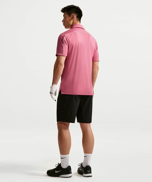 NIKE(ナイキ)の「ナイキ パー メンズ Dri-FIT ゴルフポロ / Nike Par Men's Dri-FIT Golf Polo IB0234-641 Peony(ポロシャツ・メンズ・ピンク系その他2・XL/S/M/L/2XL)」の11枚目の写真