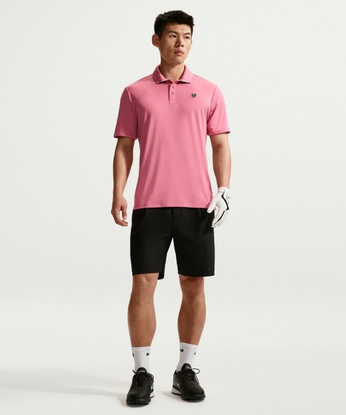 NIKE(ナイキ)の「ナイキ パー メンズ Dri-FIT ゴルフポロ / Nike Par Men's Dri-FIT Golf Polo IB0234-641 Peony(ポロシャツ・メンズ・ピンク系その他2・XL/S/M/L/2XL)」の4枚目の写真