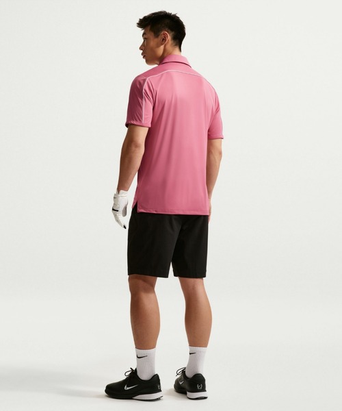 NIKE(ナイキ)の「ナイキ パー メンズ Dri-FIT ゴルフポロ / Nike Par Men's Dri-FIT Golf Polo IB0234-641 Peony(ポロシャツ・メンズ・ピンク系その他2・XL/S/M/L/2XL)」の5枚目の写真