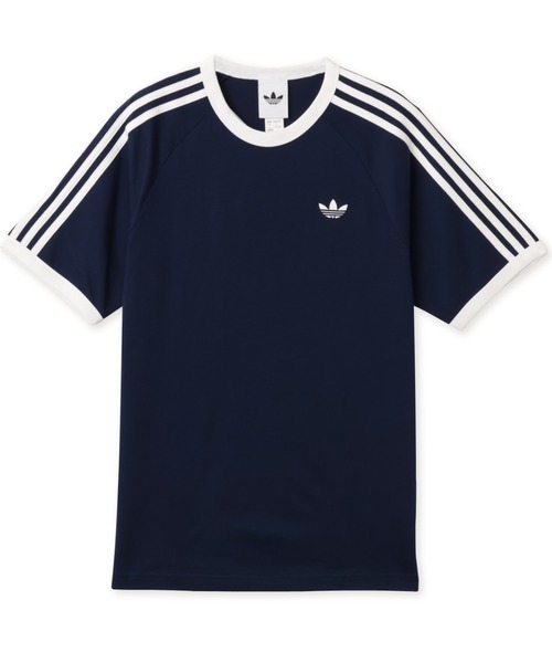 adidas(アディダス)の「adidas 3-STRIPES TEE / アディダス 3ストライプス Tシャツ(Tシャツ/カットソー・メンズ・ネイビー・XL/L/M/S/XXL)」の4枚目の写真