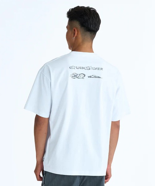 Quiksilver（クイックシルバー）の「QUIKSILVER/クイックシルバー 半袖 Tシャツ BW MERCURY POCKET ST QST261013（Tシャツ/カットソー・メンズ・ホワイト/ブラック/ブラック×イエロー・M/L）」の8枚目の写真