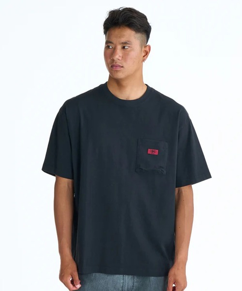 Quiksilver（クイックシルバー）の「QUIKSILVER/クイックシルバー 半袖 Tシャツ BW MERCURY POCKET ST QST261013（Tシャツ/カットソー・メンズ・ホワイト/ブラック/ブラック×イエロー・M/L）」の11枚目の写真