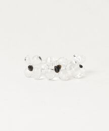 Vini（ヴィニ）の「Flowering Glass Ring / フラワー ガラス リング（リング）」