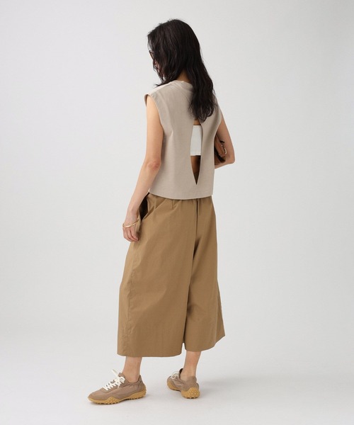 BABYLONE(バビロン)の「タイプライタ-ガウチョパンツ<セットアップ対応>(その他パンツ・レディース・ベージュ/ブラック・36inch/38inch)」の20枚目の写真