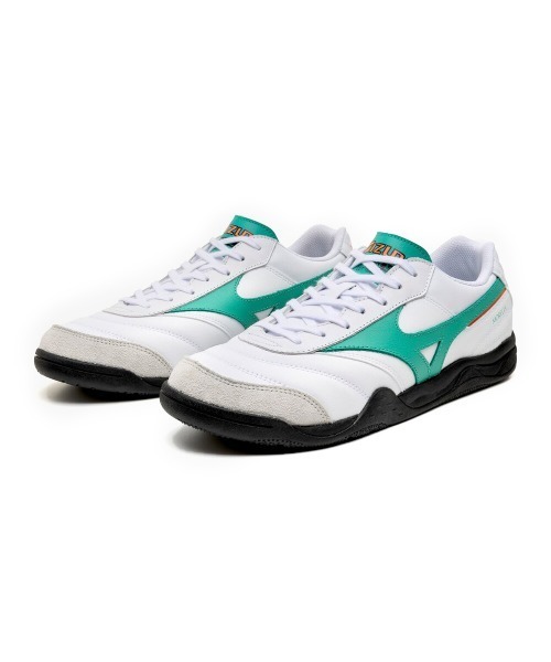 MIZUNO(ミズノ )の「MIZUNO MORELIA LS(ミズノ モレリア エルエス)(スニーカー・メンズ・グリーン系/オレンジ系・28.5cm/28cm/27.5cm/23cm/23.5cm/24cm/24.5cm/25cm/25.5cm/29cm/30cm/26cm/27cm/26.5cm)」の14枚目の写真