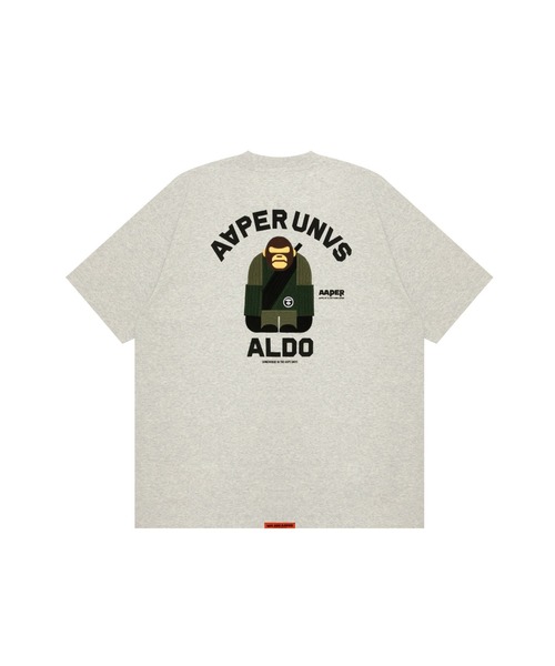 AAPE BY A BATHING APE(エーエイプバイアベイシングエイプ)の「AAPER "AAPER UNVS ALDO" TEE(Tシャツ/カットソー・メンズ・オフホワイト・MEDIUM/LARGE)」の2枚目の写真