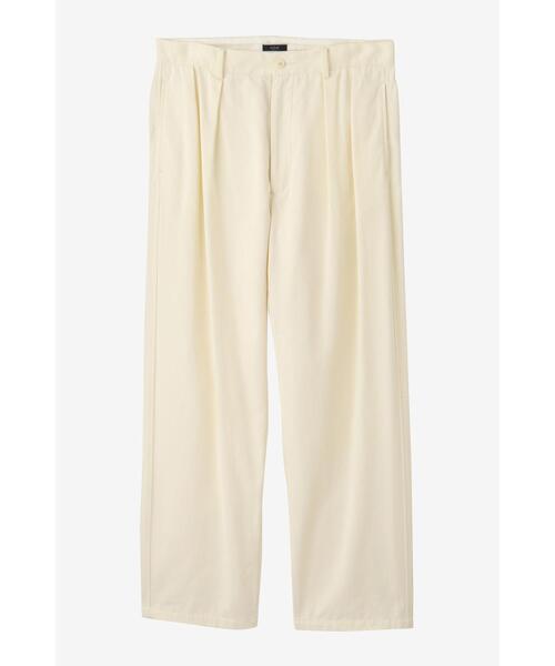 YLEVE(イレーヴ)の「YLEVE / COTTON CHINO NIDOM TR(その他パンツ・メンズ・ベージュ/ホワイト・5/4)」の4枚目の写真