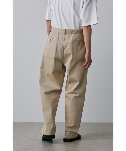 YLEVE(イレーヴ)の「YLEVE / COTTON CHINO NIDOM TR(その他パンツ・メンズ・ベージュ/ホワイト・5/4)」の8枚目の写真