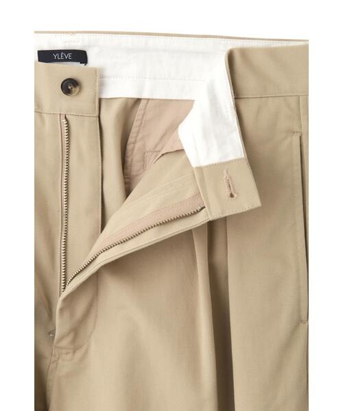 YLEVE(イレーヴ)の「YLEVE / COTTON CHINO NIDOM TR(その他パンツ・メンズ・ベージュ/ホワイト・5/4)」の17枚目の写真