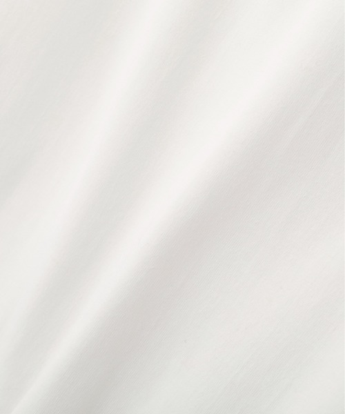 MARGARET HOWELL(マーガレットハウエル)の「COTTON LINEN JERSEY(Tシャツ/カットソー・レディース・ホワイト/マスタード・2)」の3枚目の写真