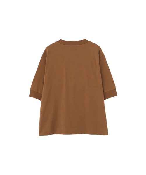 MARGARET HOWELL(マーガレットハウエル)の「COTTON LINEN JERSEY(Tシャツ/カットソー・レディース・ホワイト/マスタード・2)」の4枚目の写真