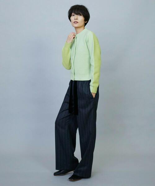 feerique(フィーリック)の「MOGA ウールカシミヤバイカラーカーディガン(カーディガン/ボレロ・レディース・グリーン系その他/ピンク系その他/グレー系その他・2)」の20枚目の写真