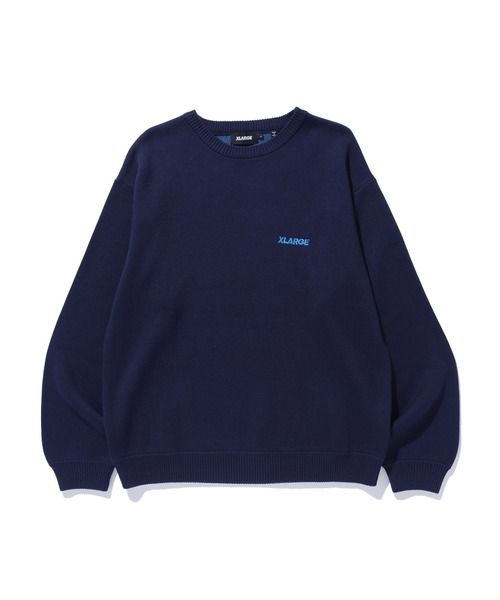 XLARGE（エクストララージ）の「OG CREWNECK SWEATER（ニット/セーター・メンズ・ブラウン/ネイビー/ブラック・XL/L/M/S）」の14枚目の写真