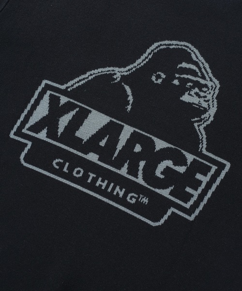 XLARGE（エクストララージ）の「OG CREWNECK SWEATER（ニット/セーター・メンズ・ブラウン/ネイビー/ブラック・XL/L/M/S）」の7枚目の写真