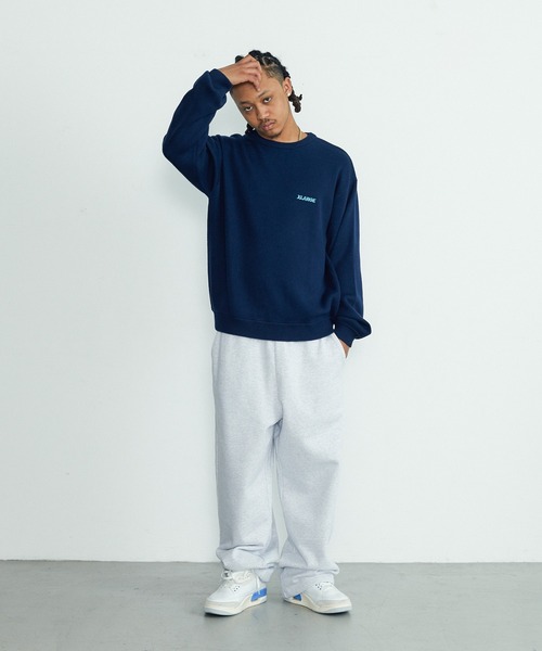 XLARGE（エクストララージ）の「OG CREWNECK SWEATER（ニット/セーター・メンズ・ブラウン/ネイビー/ブラック・XL/L/M/S）」の18枚目の写真