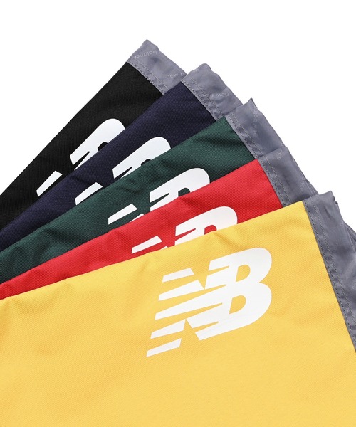 NEW BALANCE（ニューバランス）の「シュードローストリングバッグ（エコバッグ/サブバッグ・メンズ・レッド/ネイビー/ブラック・ONE SIZE）」の9枚目の写真