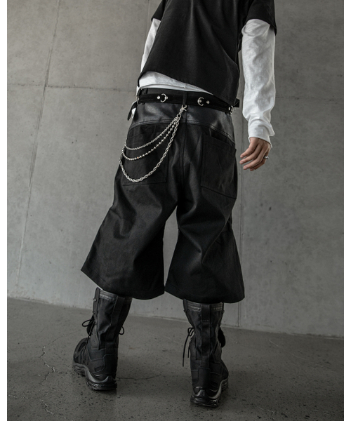 ROARINGRAD(ロアリングラド)の「レイヤードニーバミューダパンツブラック(その他パンツ・レディース・その他・MEDIUM/LARGE)」の8枚目の写真