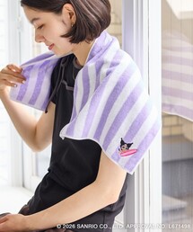 ハローキティコラボ（ハローキティコラボ）の「【サンリオキャラクターズ×ROPE' PICNIC】ワンポイント刺繍フェイスタオル（タオル）」