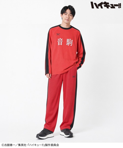 Honeys(ハニーズ)の「ハイキュー!! ユニフォーム風長袖Tシャツ(Tシャツ/カットソー・レディース・ネイビー系1/レッド系1/ブラック系1/ホワイト系1・L/M/LL)」の11枚目の写真