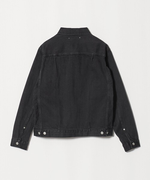 SCYE BASICS（サイベーシックス）の「＜SCYE BASICS＞TYPE2/ブラック デニムジャケット（デニムジャケット・メンズ・ダークグレー・38/36/40）」の2枚目の写真