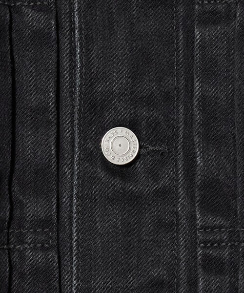 SCYE BASICS（サイベーシックス）の「＜SCYE BASICS＞TYPE2/ブラック デニムジャケット（デニムジャケット・メンズ・ダークグレー・38/36/40）」の8枚目の写真