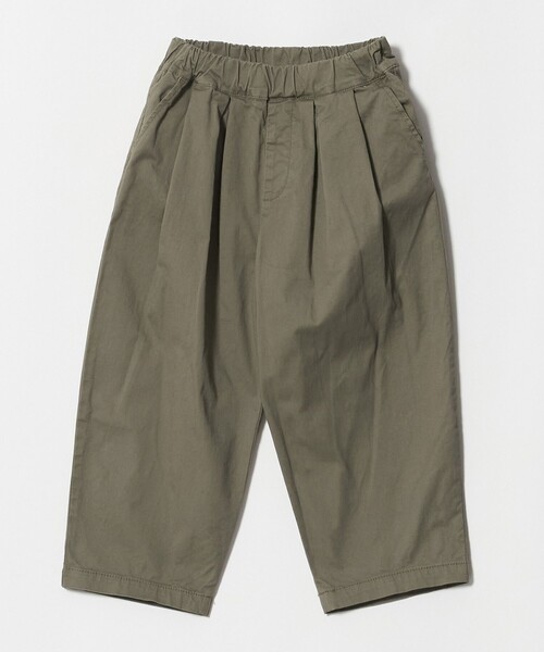 green label relaxing（グリーンレーベルリラクシング）の「ライト ツイル ツータック パンツ / キッズ 100cm-130cm（チノパンツ・キッズ・ネイビー/オリーブ/ベージュ・120cm/130cm/100cm/110cm）」の21枚目の写真