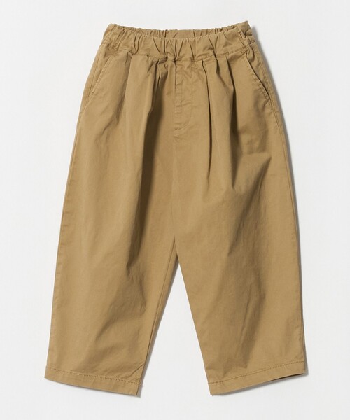 green label relaxing（グリーンレーベルリラクシング）の「ライト ツイル ツータック パンツ / キッズ 100cm-130cm（チノパンツ・キッズ・ネイビー/オリーブ/ベージュ・120cm/130cm/100cm/110cm）」の22枚目の写真