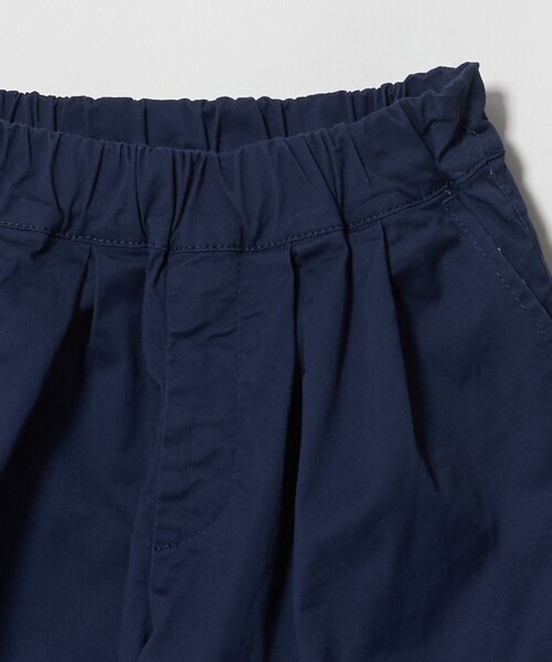 green label relaxing（グリーンレーベルリラクシング）の「ライト ツイル ツータック パンツ / キッズ 100cm-130cm（チノパンツ・キッズ・ネイビー/オリーブ/ベージュ・120cm/130cm/100cm/110cm）」の9枚目の写真