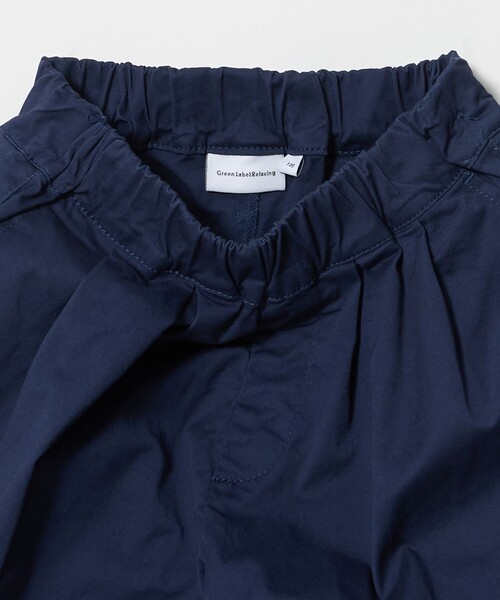 green label relaxing（グリーンレーベルリラクシング）の「ライト ツイル ツータック パンツ / キッズ 100cm-130cm（チノパンツ・キッズ・ネイビー/オリーブ/ベージュ・120cm/130cm/100cm/110cm）」の10枚目の写真