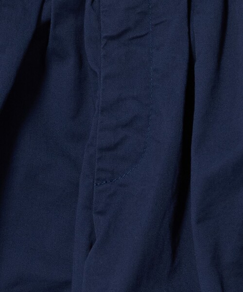 green label relaxing（グリーンレーベルリラクシング）の「ライト ツイル ツータック パンツ / キッズ 100cm-130cm（チノパンツ・キッズ・ネイビー/オリーブ/ベージュ・120cm/130cm/100cm/110cm）」の11枚目の写真