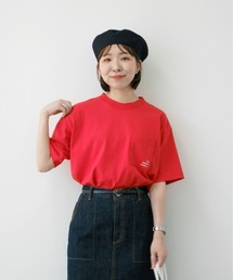 PAR ICI | I'm feeling snackyポッケ刺繍BIG Tシャツ(Tシャツ/カットソー)