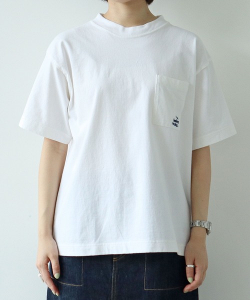 PAR ICI(パーリッシィ)の「I'm feeling snackyポッケ刺繍BIG Tシャツ(Tシャツ/カットソー・レディース・マスタード/レッド・FREE)」の22枚目の写真