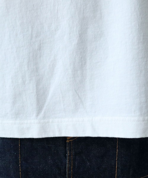 PAR ICI(パーリッシィ)の「I'm feeling snackyポッケ刺繍BIG Tシャツ(Tシャツ/カットソー・レディース・マスタード/レッド・FREE)」の17枚目の写真