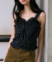 SLY | SHEER SQUEEZE CAMI TOPS シアースクイーズキャミトップス 夏服 秋服(キャミソール)
