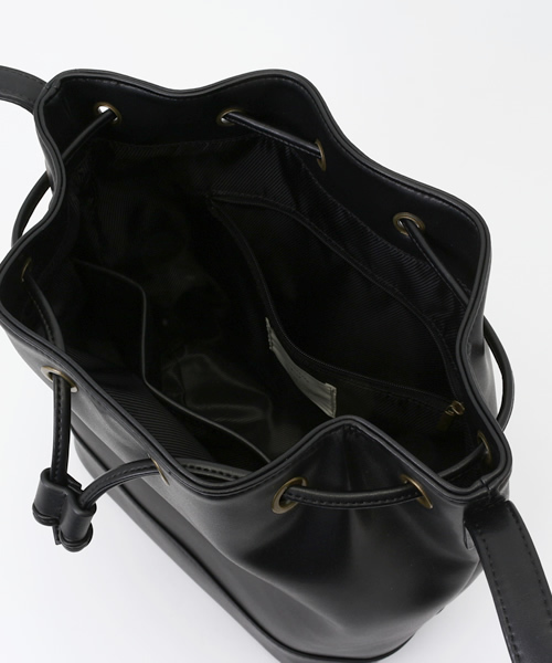 Ungrid（アングリッド）の「【Casual】巾着ｼｮﾙﾀﾞｰBAG（ショルダーバッグ・レディース・ブラック/ブラウン系その他・FREE）」の8枚目の写真