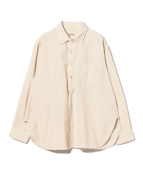 BEAMS BOY(ビームスボーイ)の「コード ワーク シャツ(シャツ/ブラウス・レディース・ダークグリーン/サックスブルー/ホワイト系その他7/ブラウン・1/2/0)」の9枚目の写真