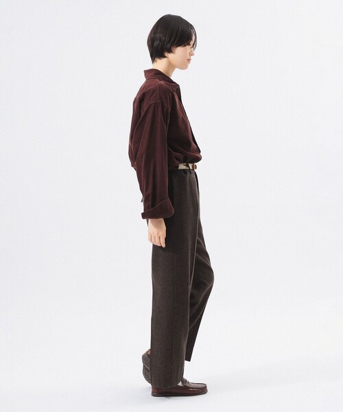 BEAMS BOY(ビームスボーイ)の「コード ワーク シャツ(シャツ/ブラウス・レディース・ダークグリーン/サックスブルー/ホワイト系その他7/ブラウン・1/2/0)」の13枚目の写真
