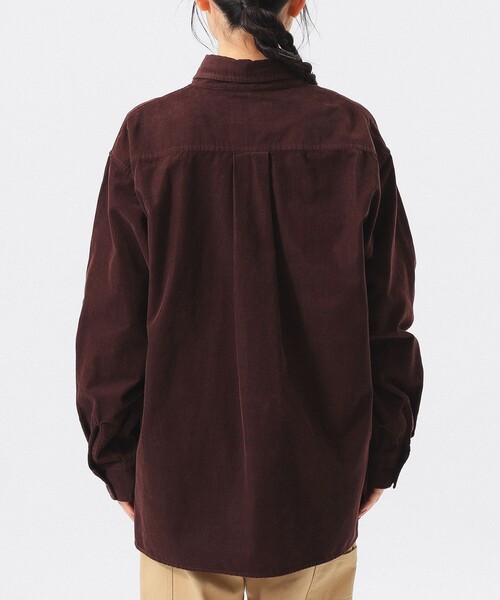 BEAMS BOY(ビームスボーイ)の「コード ワーク シャツ(シャツ/ブラウス・レディース・ダークグリーン/サックスブルー/ホワイト系その他7/ブラウン・1/2/0)」の20枚目の写真