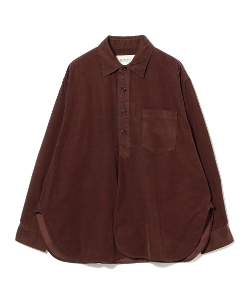 BEAMS BOY(ビームスボーイ)の「コード ワーク シャツ(シャツ/ブラウス・レディース・ダークグリーン/サックスブルー/ホワイト系その他7/ブラウン・1/2/0)」の21枚目の写真