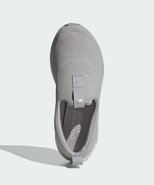 adidas(アディダス)の「Cloudfoam ゴー ラウンジャー / Cloudfoam Go Lounger / アディダス adidas(スニーカー・レディース・グレー・22.0cm/22.5cm/23.0cm/23.5cm/24.0cm/24.5cm/25.0cm/25.5cm/26.0cm)」の2枚目の写真