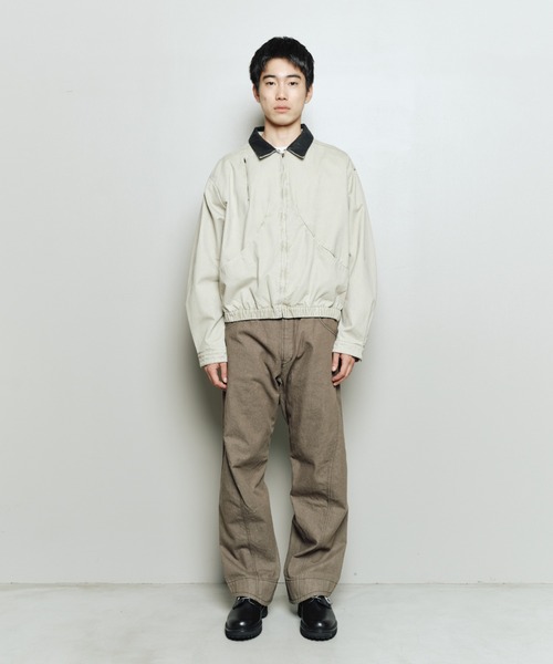 bal(バル)の「ARTICULATED LOOSE STRAIGHT LEG 5P JEAN(デニムパンツ・メンズ・アイボリー/ブラック/オリーブ・4/3/2/1)」の3枚目の写真