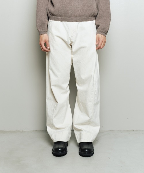 bal(バル)の「ARTICULATED LOOSE STRAIGHT LEG 5P JEAN(デニムパンツ・メンズ・アイボリー/ブラック/オリーブ・4/3/2/1)」の2枚目の写真