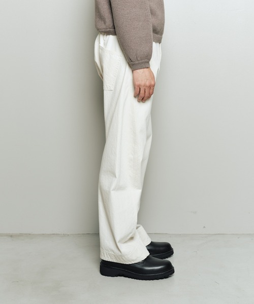 bal(バル)の「ARTICULATED LOOSE STRAIGHT LEG 5P JEAN(デニムパンツ・メンズ・アイボリー/ブラック/オリーブ・4/3/2/1)」の4枚目の写真
