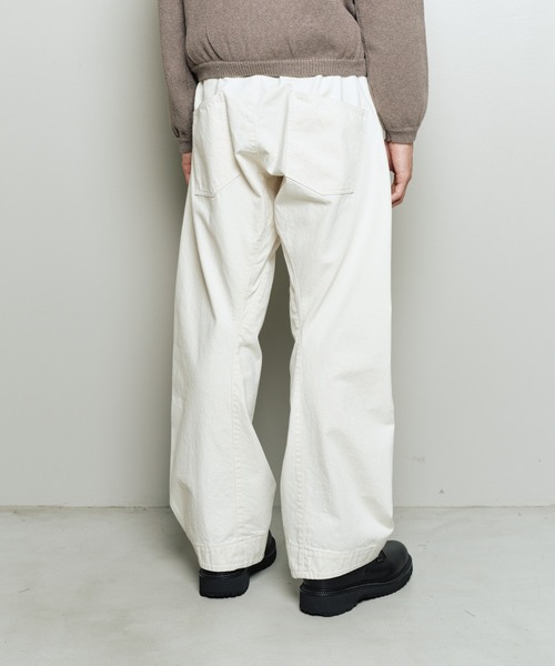bal(バル)の「ARTICULATED LOOSE STRAIGHT LEG 5P JEAN(デニムパンツ・メンズ・アイボリー/ブラック/オリーブ・4/3/2/1)」の5枚目の写真