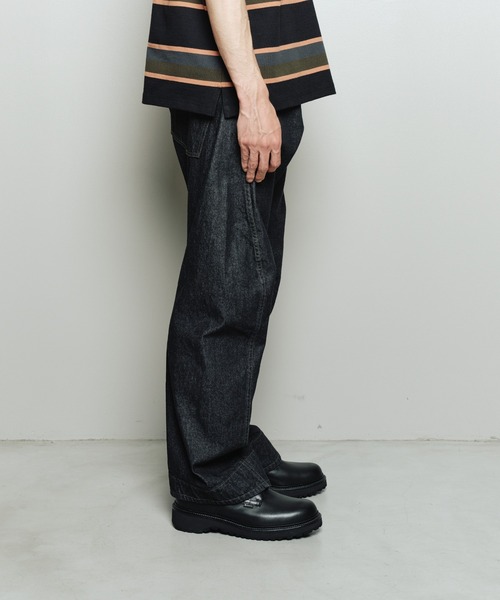 bal(バル)の「ARTICULATED LOOSE STRAIGHT LEG 5P JEAN(デニムパンツ・メンズ・アイボリー/ブラック/オリーブ・4/3/2/1)」の7枚目の写真