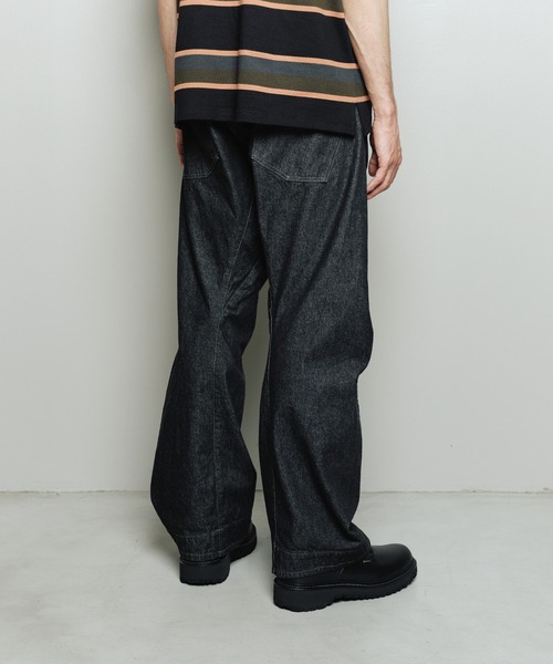 bal(バル)の「ARTICULATED LOOSE STRAIGHT LEG 5P JEAN(デニムパンツ・メンズ・アイボリー/ブラック/オリーブ・4/3/2/1)」の8枚目の写真