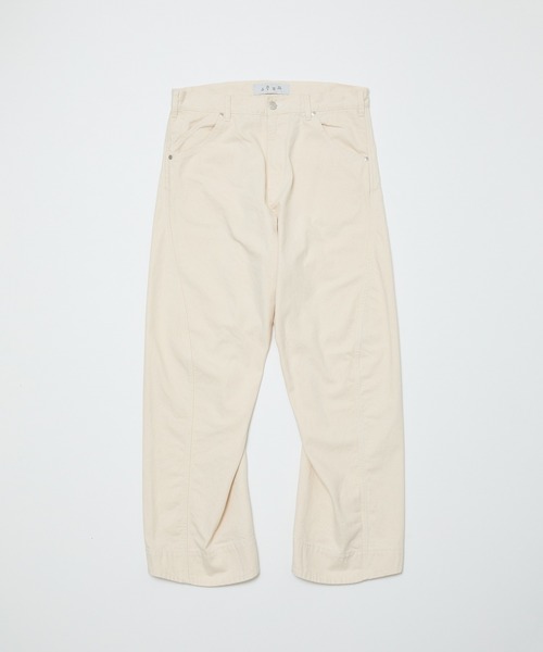 bal(バル)の「ARTICULATED LOOSE STRAIGHT LEG 5P JEAN(デニムパンツ・メンズ・アイボリー/ブラック/オリーブ・4/3/2/1)」の12枚目の写真